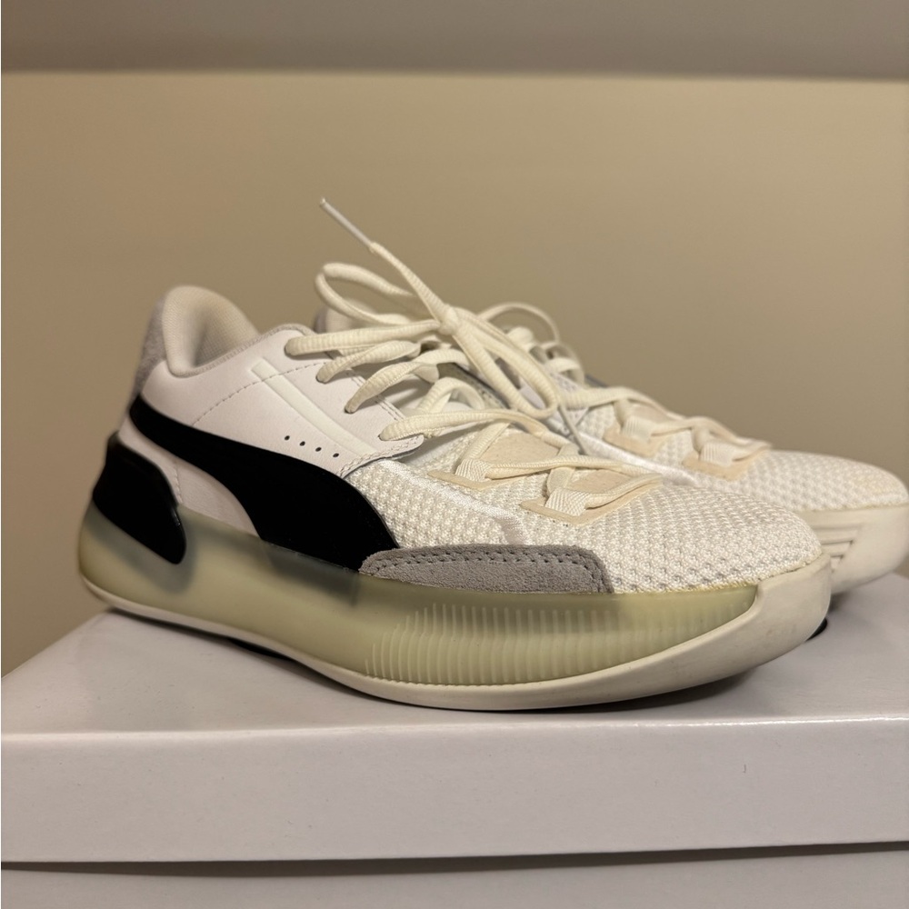 Puma Ivory and Ebony Athletic Shoes